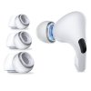 Gumki do Apple AirPods Pro 1 / 2 – Tech-Protect Ear Tips (Zestaw 3 par) Białe